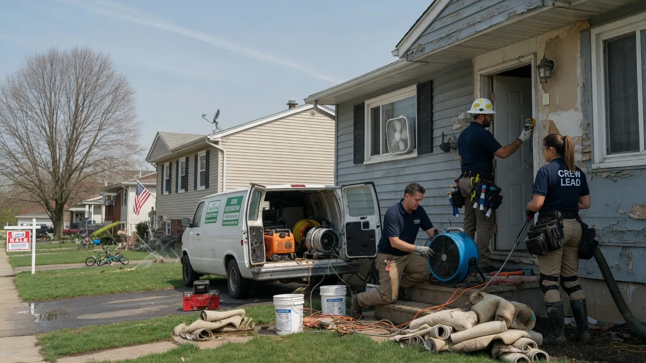 Flood Cleanup in South West City, MO near me