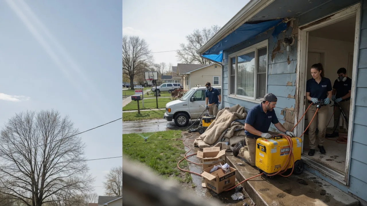 Basement Flood Cleanup in South West City, MO near me